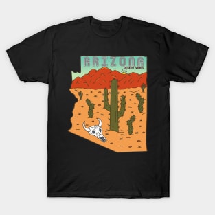 Arizona Cactus Vintage T-Shirt